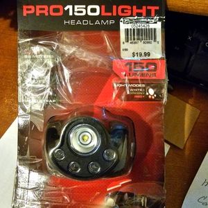 Head lamp flashlight